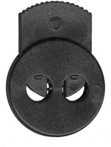 Ravenox Cord Locks for Drawstrings | Circle Dual Hold Lock | Cord Lock for Paracord, Bags, Luggage, Clothing Use | Camping Accessories for Great Outdoors | Cord Stops to Secure String, Rope and Twine in Saudi Arabia