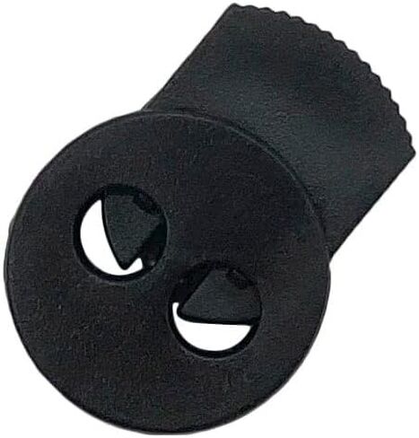 Ravenox Cord Locks for Drawstrings | Circle Dual Hold Lock | Cord Lock for Paracord, Bags, Luggage, Clothing Use | Camping Accessories for Great Outdoors | Cord Stops to Secure String, Rope and Twine in Saudi Arabia