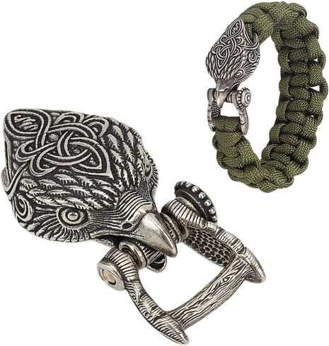Nbeads النحاس النحاس الباراكورد ، والأرباك النحاسية bucles عتيقة paracord buclet in Kuwait