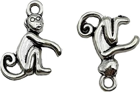 Antiqued Silver Alloy Charms Pendants Vintage Pendants for Bracelet Jewelry Making DIY Craft Supplies in Kuwait