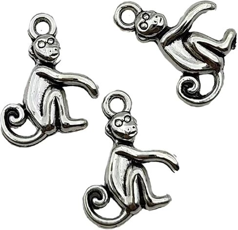 Antiqued Silver Alloy Charms Pendants Vintage Pendants for Bracelet Jewelry Making DIY Craft Supplies in Kuwait