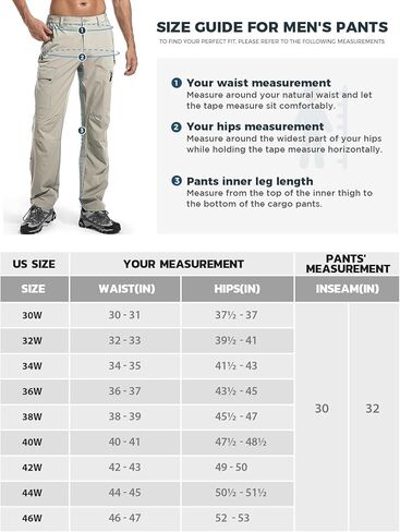 Wespornow Men's-Haking-Pants خفيفة الوزن مقاومة للماء السراويل الجافة في الهواء الطلق لصيد الأسماك التخييم in Kuwait