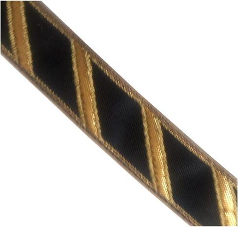 KVR Polyester Silk Brocade Jacquard Craft Trim Sewing Embroidery Decoration Ribbon Lace Garment Dress Skirt Wedding Party (105-0.85 inch Wide, 9 Yard in roll) in Saudi Arabia