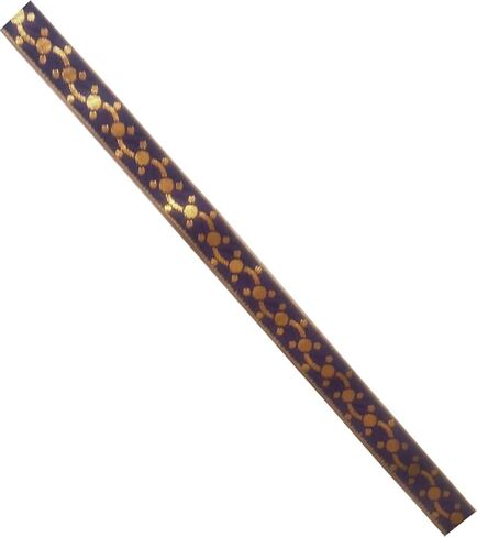 KVR Polyester Silk Brocade Jacquard Craft Trim Sewing Embroidery Decoration Ribbon Lace Garment Dress Skirt Wedding Party (105-0.85 inch Wide, 9 Yard in roll) in Saudi Arabia