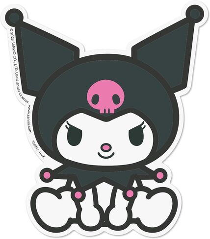 Hallmark Hello Kitty Pack من 3 ملصقات لزجاجات المياه ، والمخططين ، والدفاتر الملاحظات ، والجدار (Hello Kitty و Friends ، و Keroppi ، و Kuromi شارات للأطفال ، والمراهقين ، والبالغين) in Saudi Arabia