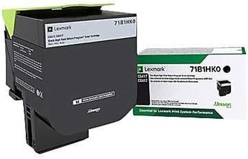 Lexmark 71B1HK0 CS417dn CX417de CS517de CX517de Black High Yield Return Program Cartridge Toner in Saudi Arabia