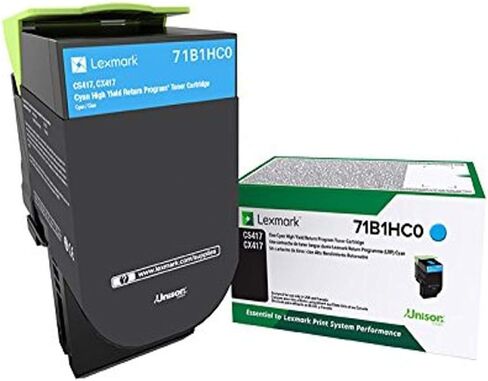 Lexmark 71B1HK0 CS417dn CX417de CS517de CX517de Black High Yield Return Program Cartridge Toner in Saudi Arabia