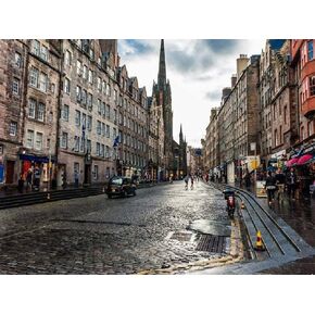 DVWIVGY EDINBURGH Architectural Landscape in Scotland Diamond Painting by number kits kits full drill diamond kits home heal decor