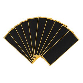 Teak Tuning 10PK Prolific Easy Peel Foam Grip Tape - Adhesive Backing - Soft, Professional Quality Foam - Optimal Control - 110mm x 35mm - Includes File for Clean Application