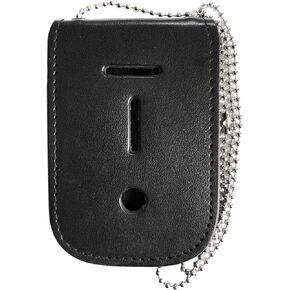 Neck Chain Badge and ID Holder with Extra Hidden Inside ID Card Storage
