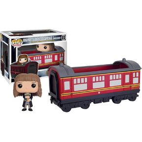 Funko POP Rides: Harry Potter - Hogwarts Express Train car with Hermione Granger Action Figure