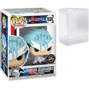POP Anime: Bleach - Grimmjow Jeagerjaques (Glow-in-The-Dark) Limited Edition Chase Funko Vinyl Figure (Bundled with Compatible Box Protector Case), Multicolor, 3.75