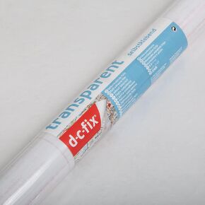 D-C-Fix 346-8093 فيلم زخرفي ذاتي اللصق ، شفاف لامع ، 26 "× 78" لفة