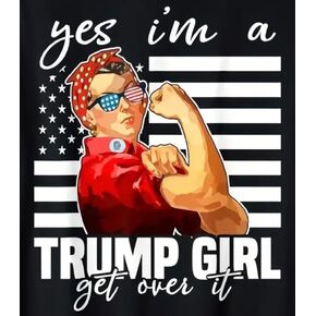 1pc 2024 Trump DTF Iron On Heat Transfer - Trump Girl Iron-On DTF Decals for DIY Clothing, T-Shirts, Masks, Jeans, Backpack etc. (002), cdty001