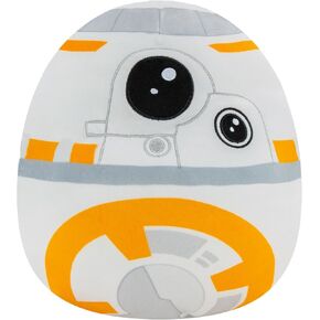 Squishmallows SQK0016 10" Add BB8 to Your Squad, Ultrasoft Stuffed Animal Toy, Official Kellytoy Plush, White