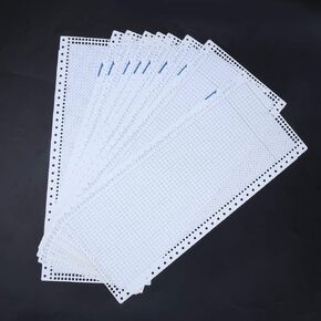 10pcs Knitting Machine Punch Card 24 Flower Card for Knitting Machine Accessories Knitting Machine Punch Cards Blank Card 10 Sheets 24 Stitch Machines Clear Fair Isle Sk155