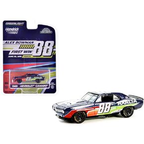 GL 1:64 1969 Camaro - Alex Bowman/First Win Tribute - June 30, 2019 - Joliet,IL 30497 Die-cast Car Model