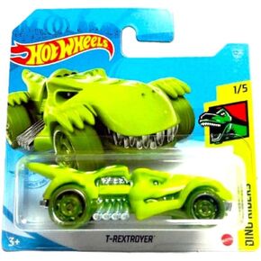 Hot Wheels T Rextroyer, [Green] 24/250 Dino Riders 1/5