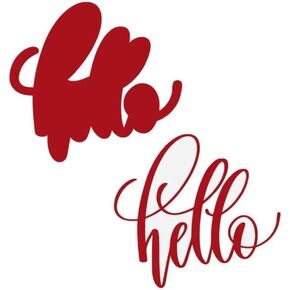 2pcs hello words metal die cuts hello die cuts for diy scrapbooking photo photo paper paper die cutting and string crrafting make decorative any parks and shicing die cut and string