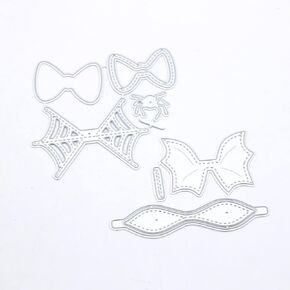 KSCRAFT Cute Halloween Bows Metal Cutting Dies Stencils for DIY Scrapbooking Decorative Embossing DIY Paper Card