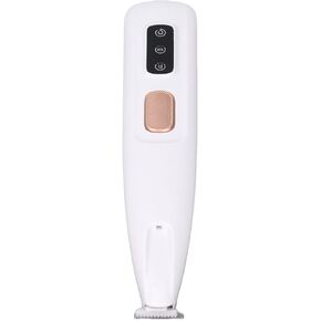 Yunir Pet Paws Trimmer, Low Noise Rechargeable Electric Trimmer with LED Light, Lubricating Oil, Brush, Safe Cat Dog Clippers for Paws Eyes Ears Face Rump