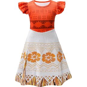 Girls Princess Costume Birthday Party Dress Christmas Halloween Cosplay Outfits