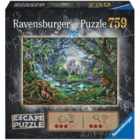 Ravensburger Escape: The Unicorn 759 Piece Large Format Jigsaw Puzzle | Premium Quality Materials with Softclick Technology | Unique Puzzle Experience | Ideal Gift for Puzzle Enthusiasts
