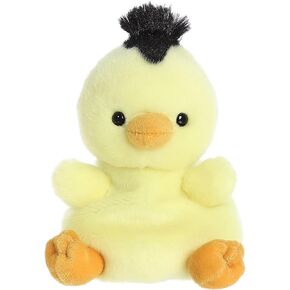 Aurora® Adorable Palm Pals™ Benson Striped Chick™ Stuffed Animal - Pocket-Sized Fun - On-The-Go Play - Yellow 5 Inches