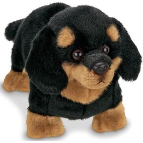 Bearington Harley The Dachshund Stuffed Animal, 13 Inch Weiner Dog Stuffed Animal