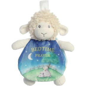 Aurora® Educational Story Pals™ Bedtime Prayer Baby Stuffed Animal - Bedtime Soft Book - Sensory Development - Multicolor 9 Inches