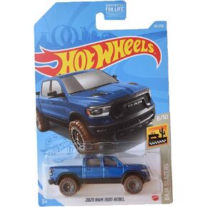 Hot Wheels 2020 Ram 1500 Rebel, [Blue] 101/250 Baja Blazers 8/10