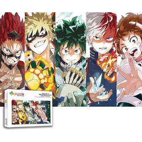 Anime Jigsaw Puzzles for Adults 1000 Pieces Wooden Collage Puzzle 29.5x20 in