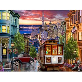 Vermont Christmas Company San Francisco Jigsaw Puzzle 500 Piece