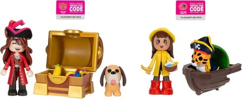 Adopt Me! Rain and Accessory Shop Bundle - Amazon Exclusive - Top Online Game - Two Exclusive Virtual Item Codes Included - Collectible Toys for Kids Ages 6+ in Saudi Arabia