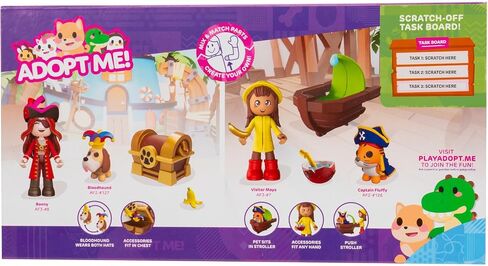 Adopt Me! Rain and Accessory Shop Bundle - Amazon Exclusive - Top Online Game - Two Exclusive Virtual Item Codes Included - Collectible Toys for Kids Ages 6+ in Saudi Arabia