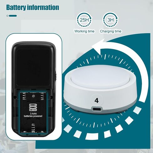 Retekess TM102 Wireless Game Show Buzzers System, Jeopardy Buzzers, Displays The Winning Player, Rechargeable Buzzers, Light Up Buzzers for Trivia Games, Family Feud, Classroom Competition in Kuwait