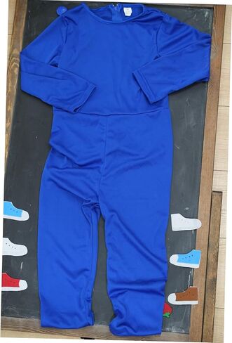 Merroyal Unisex Blue Cat Costume, Book Day Dress Up, Cute Blue Animal Halloween Outfit in Kuwait