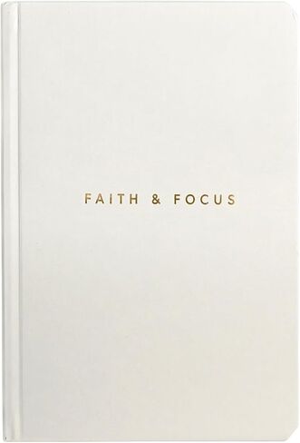 Faith & Focus by Christian Planner | 90 Day Undated Planner | Eco-Friendly FSC Certified Paper | Work, Life, & Spiritual Daily Journal, Designed to Help Accomplish Your Goals & Increase Productivity in Saudi Arabia