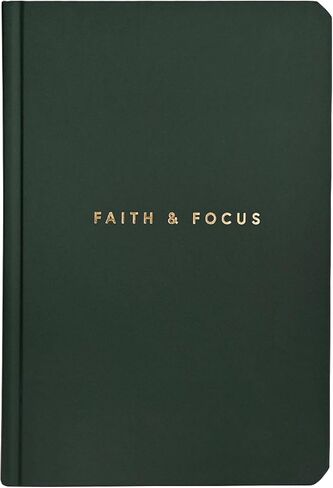 Faith & Focus by Christian Planner | 90 Day Undated Planner | Eco-Friendly FSC Certified Paper | Work, Life, & Spiritual Daily Journal, Designed to Help Accomplish Your Goals & Increase Productivity in Saudi Arabia