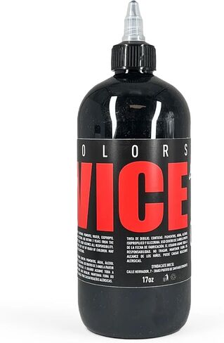 Vicious Black - Drawing Ink, The Tattoo Artist Choice for Blackout Heavy Blackwork and Solid Black Drawings - 8.5oz/250ml in Saudi Arabia