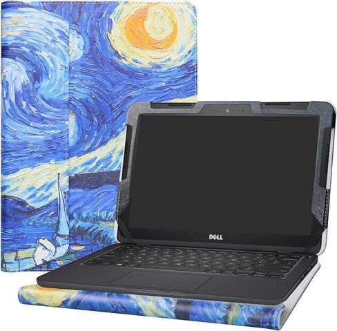 Alapmk Protective Case for Dell Inspiron Chromebook 11 2-in-1 3181/Chromebook 11 3181/Chromebook 3100 Education 2-in-1 & for Dell Latitude 11 2-in-1 3190 Education/3190 Education 11.6" Laptop,Galaxy in Saudi Arabia