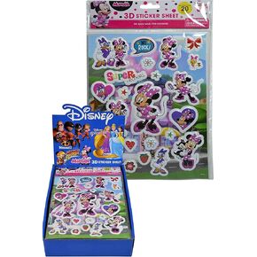 UPD Minnie Mouse Raised Stickers (1)