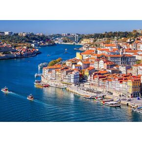 Porto Old Town Puzzles for Adults 1000 Pieces, Jigsaw Puzzles for Adults 1000 Piece, Puzzle for Adults, Adults Challenging Game Toys, Impossible Puzzle, Family Decoration Puzzle