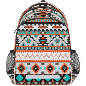 Aztec Print School Backpack for Boys Girls Teens College Students Backpack Laptop Backpack Travel Backpacks Bookbag Daypack