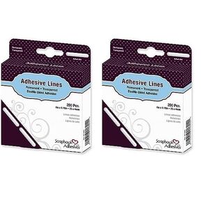 Scrapbook Adhesives by 3L 01305 Adhesive Lines - 1" Adhsive Lines