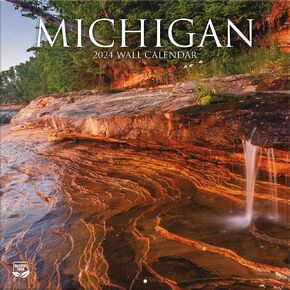 TURNER PHOTOGRAPHIC Michigan 12x12 Photo Wall Calendar (25998940100)