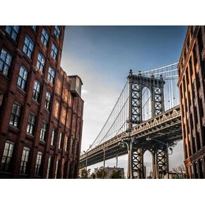 Manhattan Bridge New York USA DIY 5D Diamond Painting by Number Unique Kits Home Wall Decor Crystal Rhinestone Wall Decor 12x16 Inch
