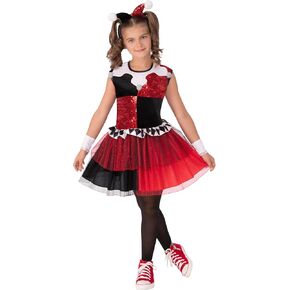 Rubie's Girl's Dc Super Villains Harley Quinn Costume Tutu DressChild's Tutu Dress
