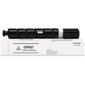 1PK GPR-57 GPR57 Black Toner Cartridge Replacement for Canon imageRunner Advance 4525i 4535i 4545i 4551i (0473C003)