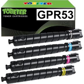 ToBeter GPR-53 GPR53 Toner Remanufactured Toner Cartridge 4PK Bundle Compatible for Canon ImageRUNNER Advance DX C3325i C3525i C3530i C3725i C3826i C3830i C3835i Printers, BMCY
